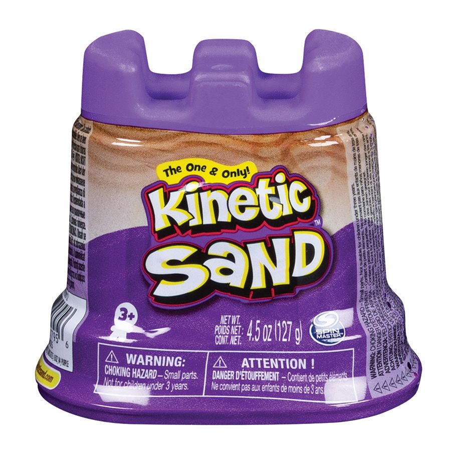 Kinetisk Sand, Lille Sandslot, 127g Lilla