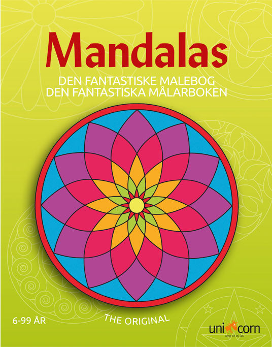 Den Fantastiske Malebog, fra 6-99 år, Mandalas 