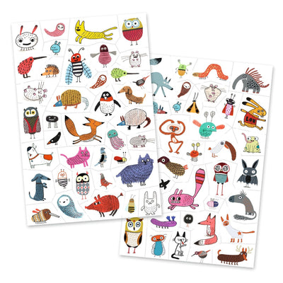 Tattoos, Little Critters, Djeco