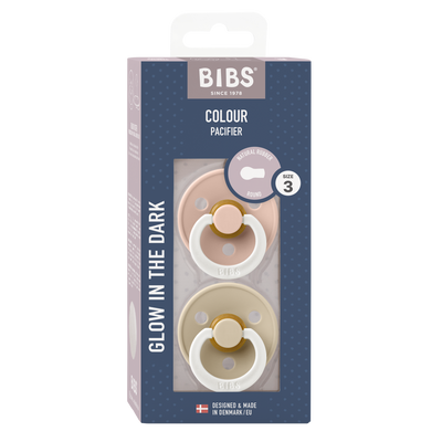 Bibs Sut Night Blush-Vanilla, 2-pak, +18 mdr. Bibs