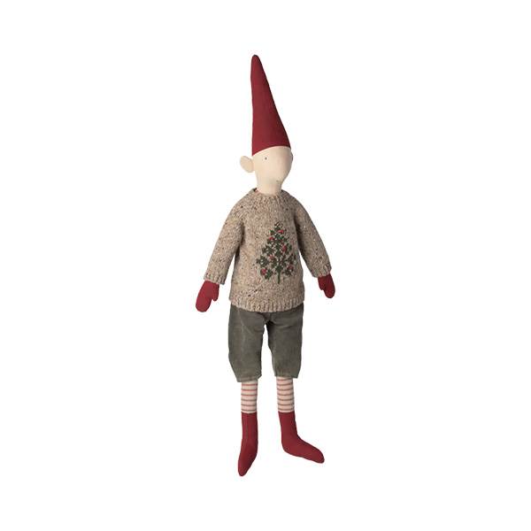 Nisse, str. 5 - Dreng - Strikket sweater, Maileg