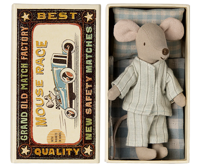 Storebror Mus med Nattøj i Æske, Maileg