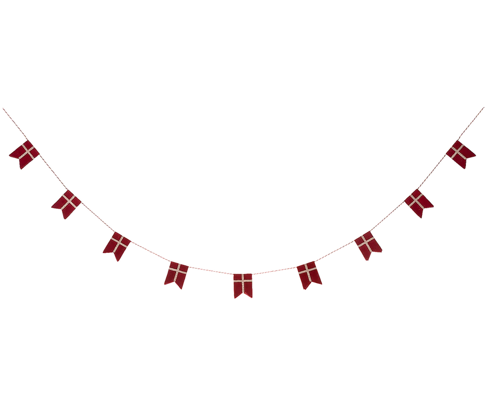 Dannebrog, Flagguirlande, Maileg