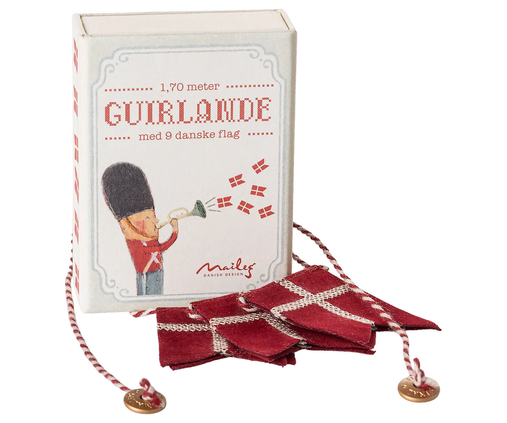 Dannebrog, Flagguirlande, Maileg