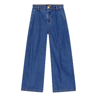 Aeisha Bukser, Mid Blue Denim, Molo