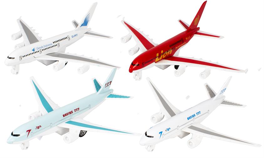 Fly med Pull Back, Lys og Lyd, Magni