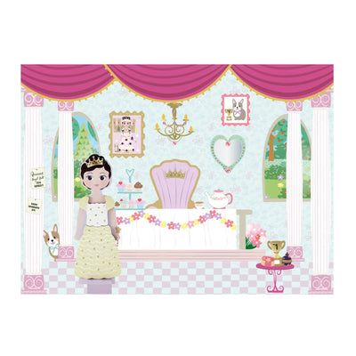 Magnetisk Påklædningsfigur, Prinsesse Charlotte, Floss & Rock