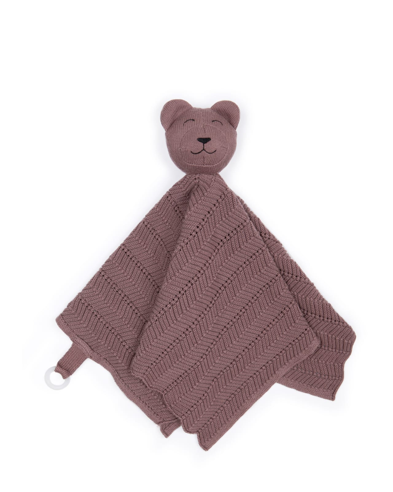 Nusseklud, Bamse, Rosa fra Smallstuff

Skøn nusseklud designet som en bamse i Rosa sildebensstrik. Nussekluden er designet til at give trøst og tryghed til barnet. baby, babyshower, barselsgave, gaveide