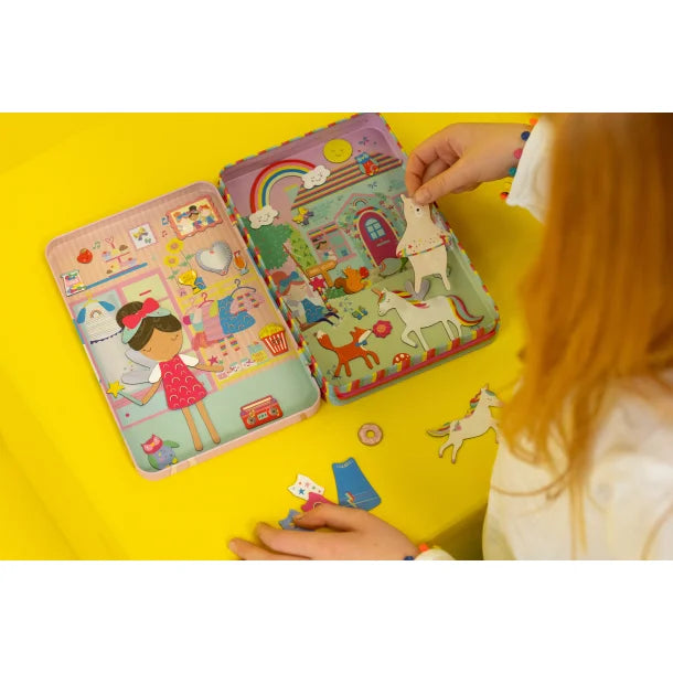 Magnetisk Playtime, Rainbow Fairy, Floss & Rock