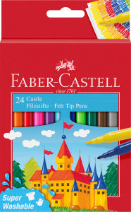 24 Børnetusser, 24 Farver, Faber-Castell