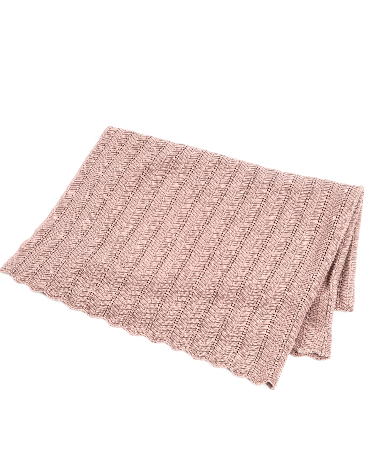 Babytæppe, Uld, Rosa fra SmallStuff

Blødt og lækkert tæppe til baby i strikket rosa farvet uld. Tæppet er perfekt til barnevognen eller over baby i autostolen eller i vuggen.&nbsp;