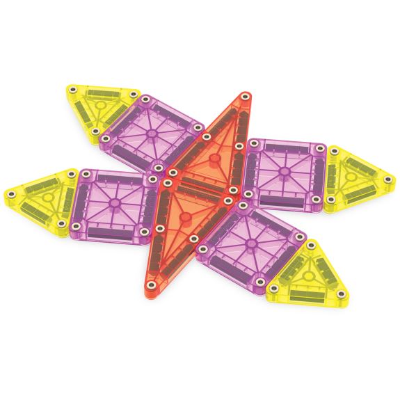 Magna-Tiles micro-MAGS deluxe, 55 stk. Rejsesæt