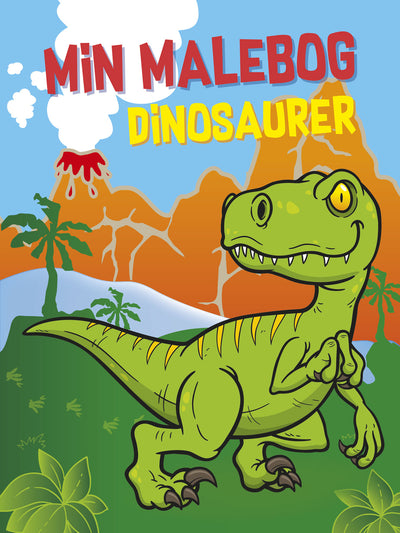 Min malebog, dinosaurer, bolden
