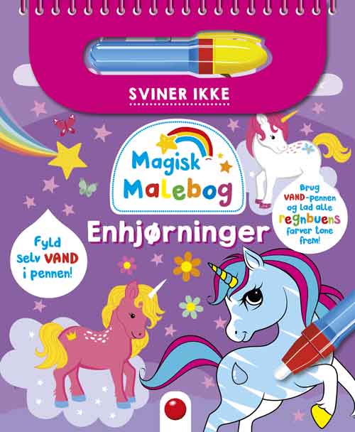Enhjørninger, Magisk Malebog, Forlaget Bolden