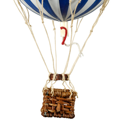 Luftballon Blue/White 8,5 cm. Floating The Skies, Authentic Models