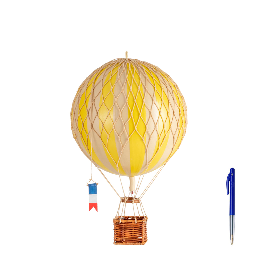 Luftballon True Yellow, 18 cm. Travels Light, Authentic Models