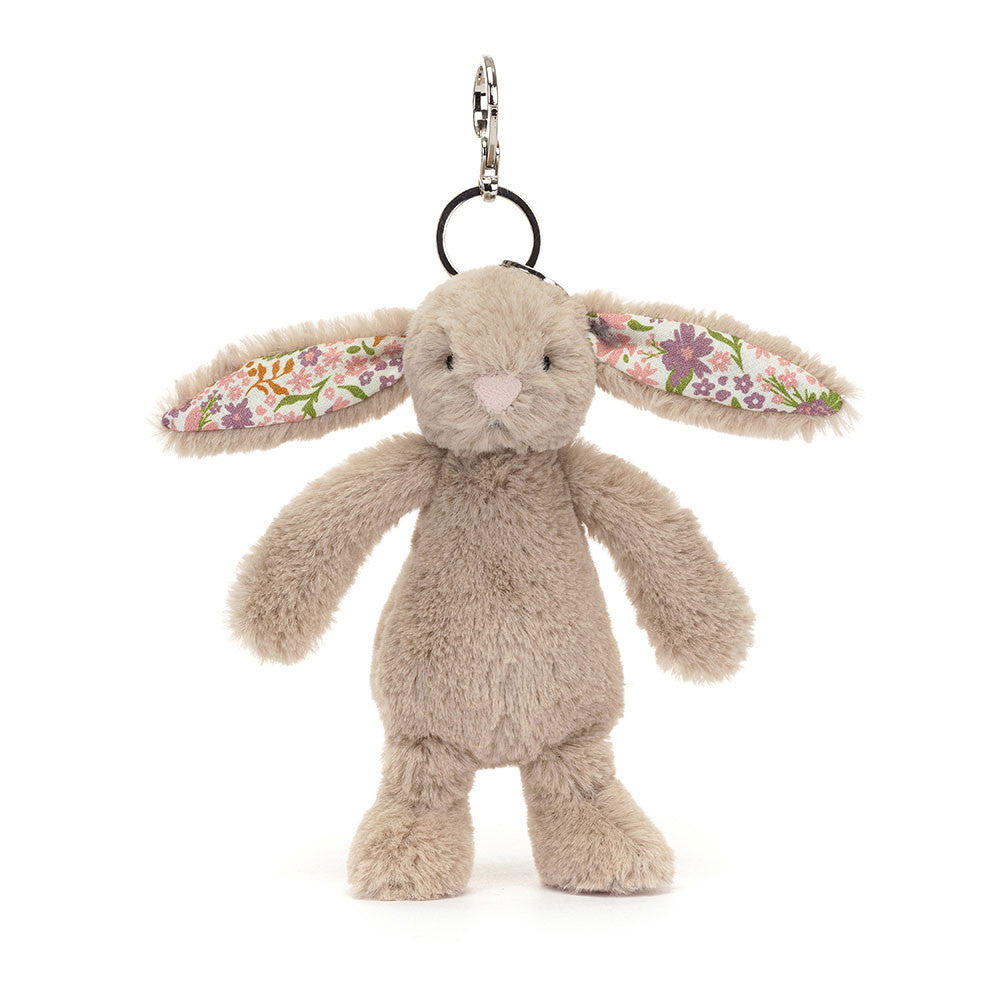 Blossom Beige Kanin, Taskevedhæng, 18 cm, Jellycat