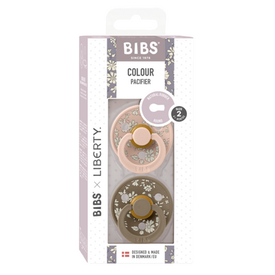 BIBS Sut, 2, Capel, Blush Mix, 2-pak, 6-18 mdr.