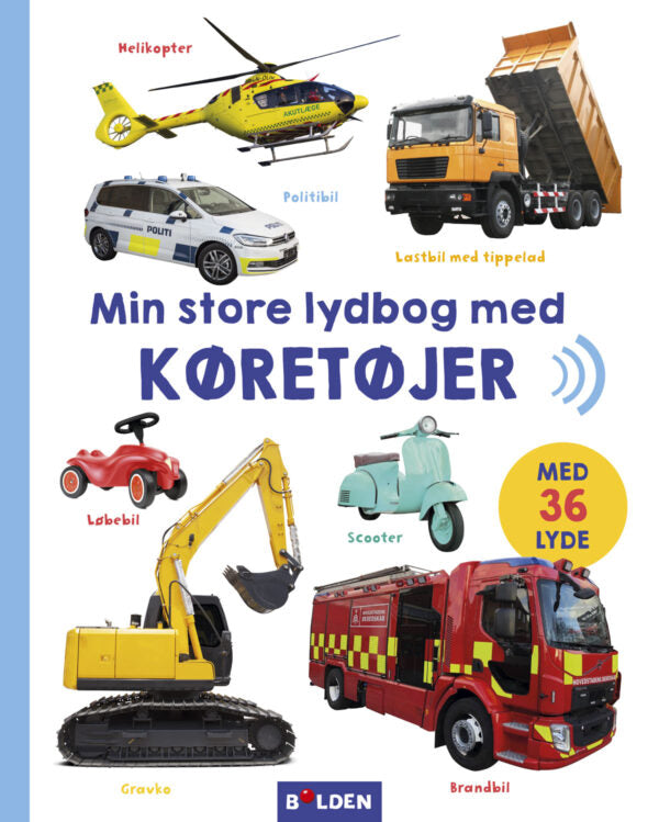 Min Store Lydbog Med Køretøjer, Forlaget Bolden