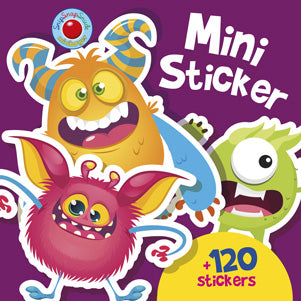 Mini-stickers Monstre, Snip Snap Snude Minibøger, Forlaget Bolden