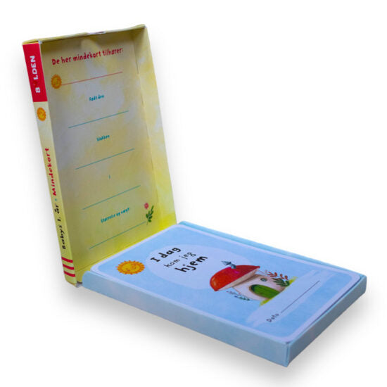 Mindekort, Babys 1. år, Forlaget Bolden