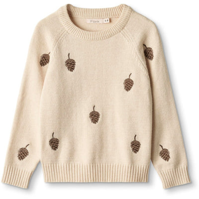 Benna Pullover, Sandshell, Fliink