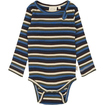 Body Modal Multi Stripe, True Navy, Petit Piao
