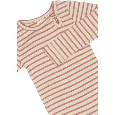Body Modal Stripe, Nostalgia Rose/Off White, Petit Piao