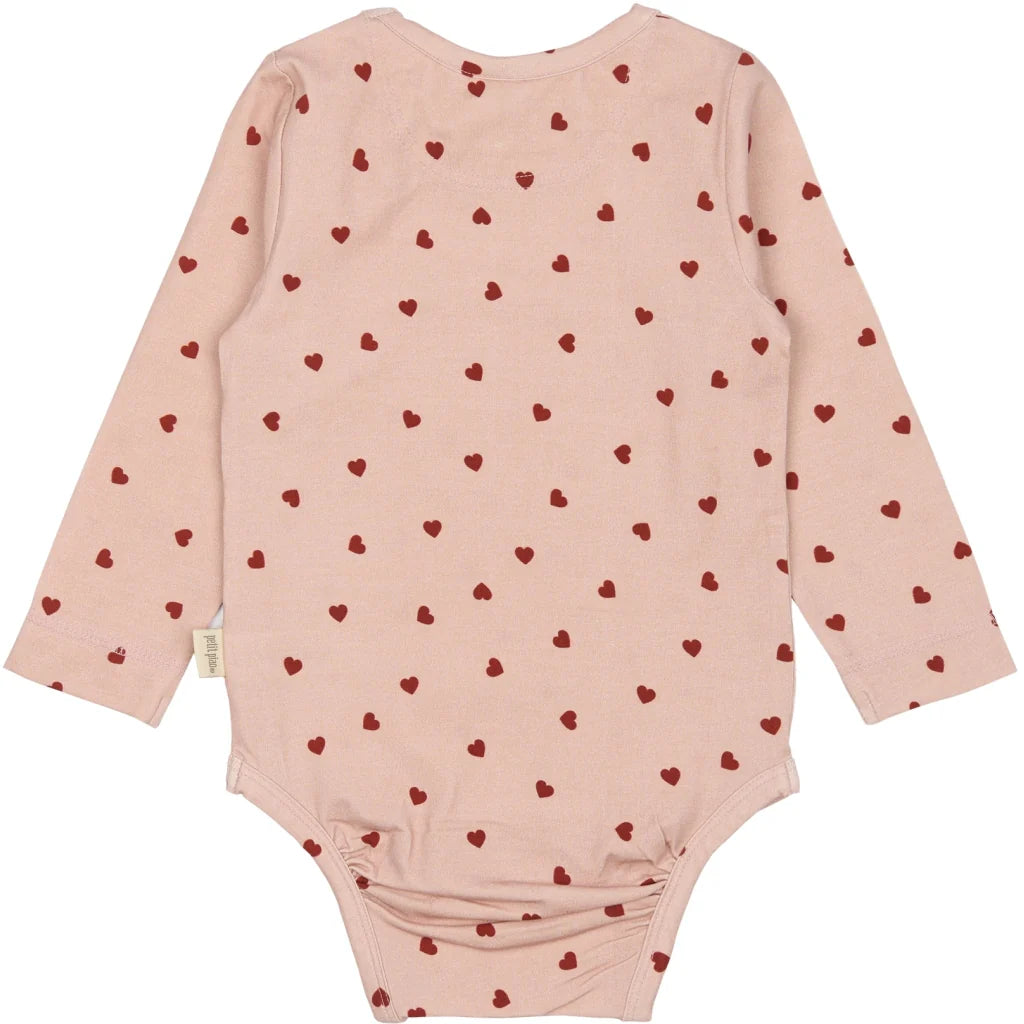 Body L/S Printed, Heart, Petit Piao