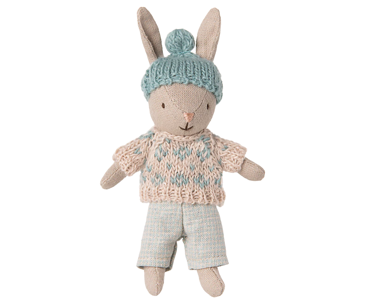 Vinter harer - micro maileg 