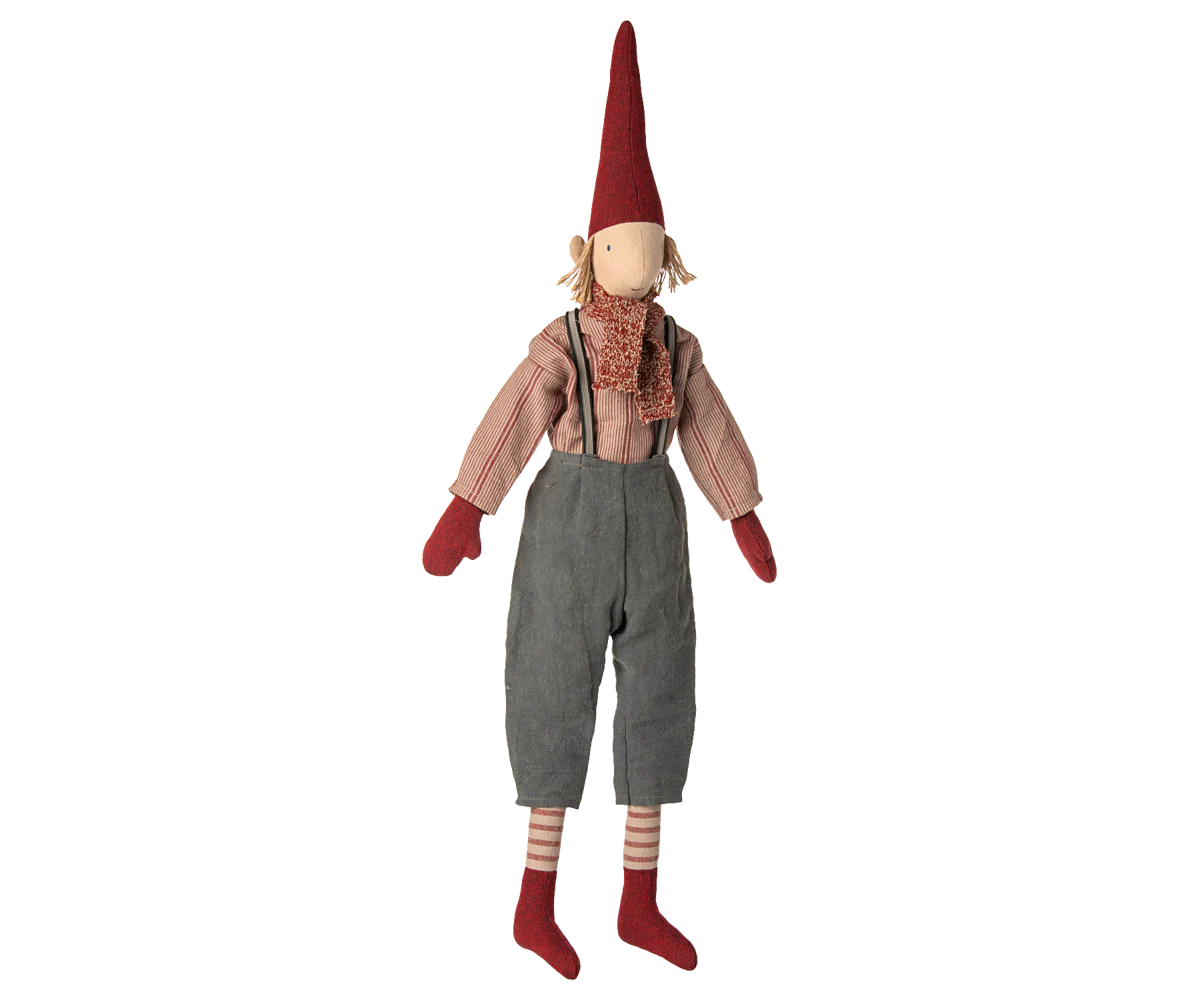 Maileg pixy dreng str 4 nisse 

