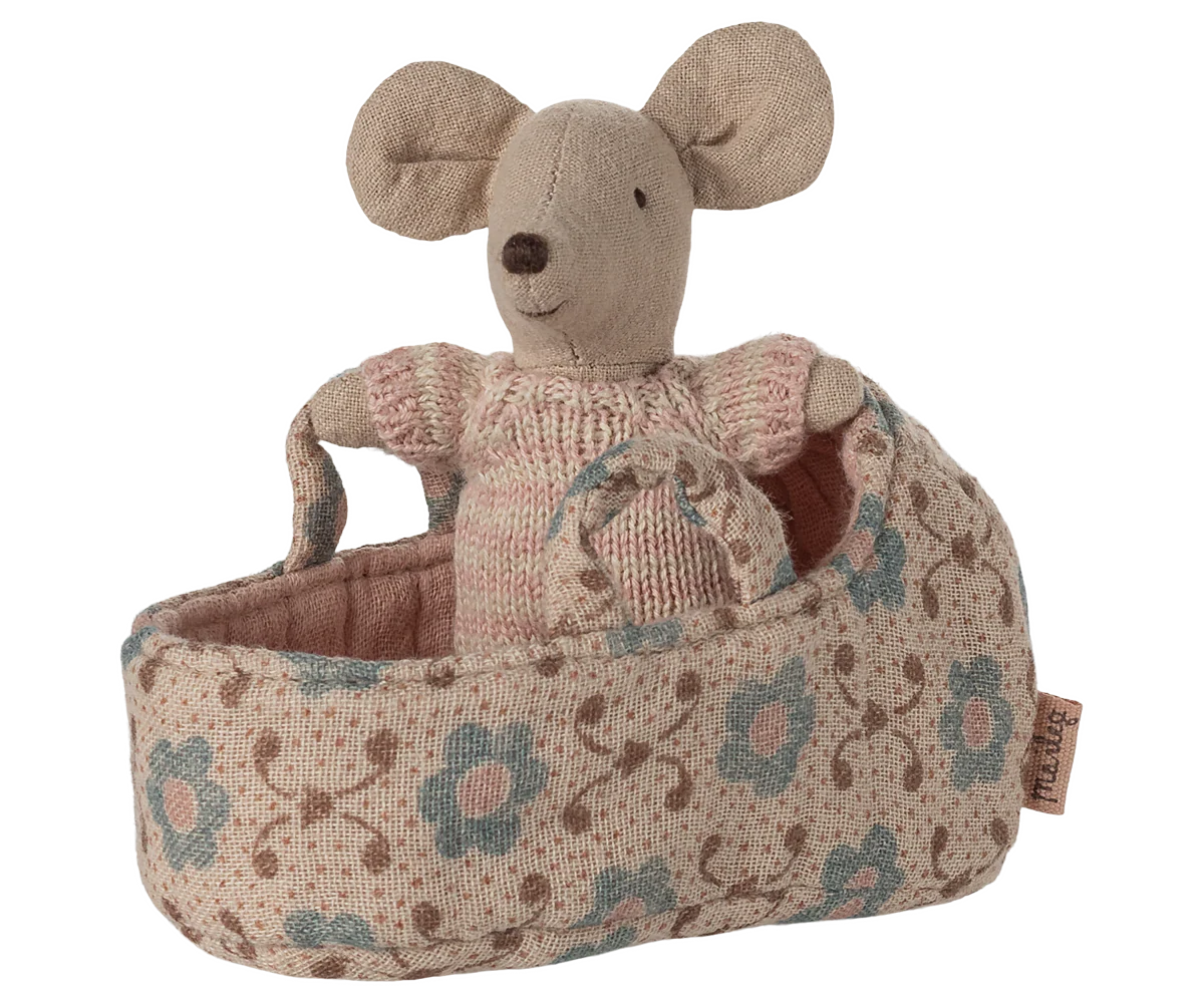 Babymus i babylift - Rosa, Maileg