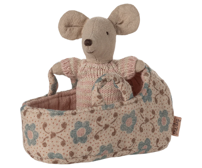 Babymus i babylift - Rosa, Maileg