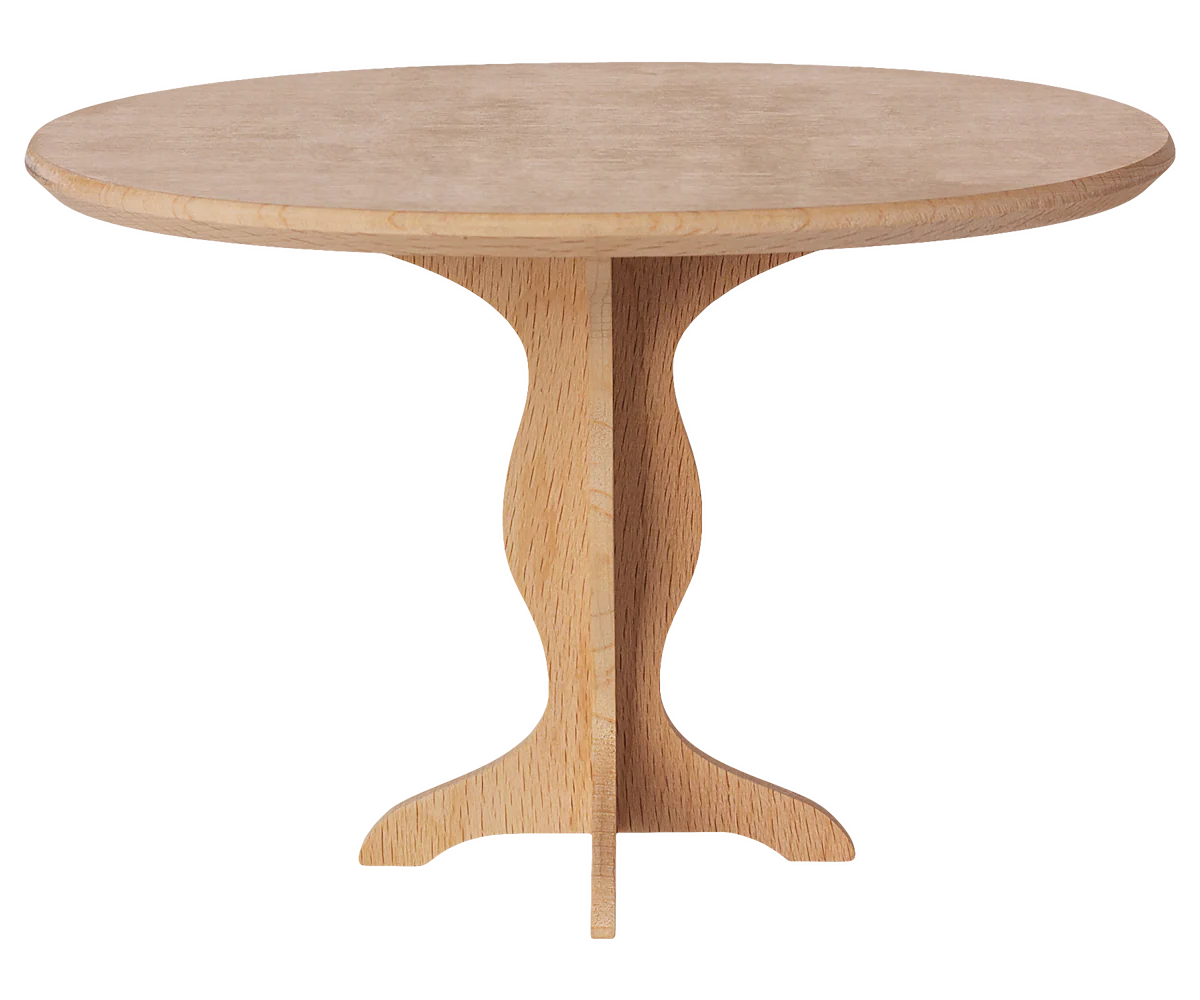 Ovalt Bord, Mini, Natur, Maileg