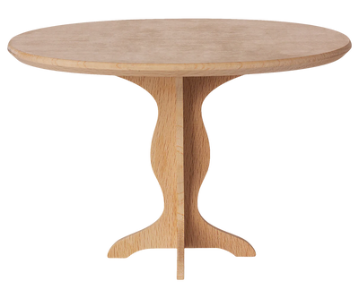 Ovalt Bord, Mini, Natur, Maileg