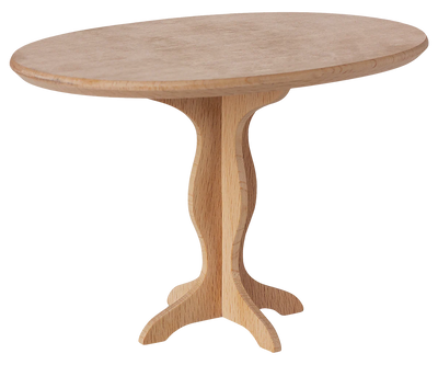 Ovalt Bord, Mini, Natur, Maileg