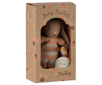 Kanin sæt, Micro - Brun - Støvet rosa, Maileg