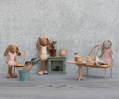Ovalt Bord, Mini, Natur, Maileg