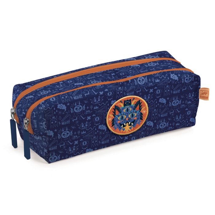 Penalhus 2 lynlåse, Monster, Djeco