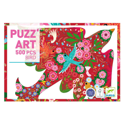 Puzz´Art Fugl, 500 brikker, Djeco