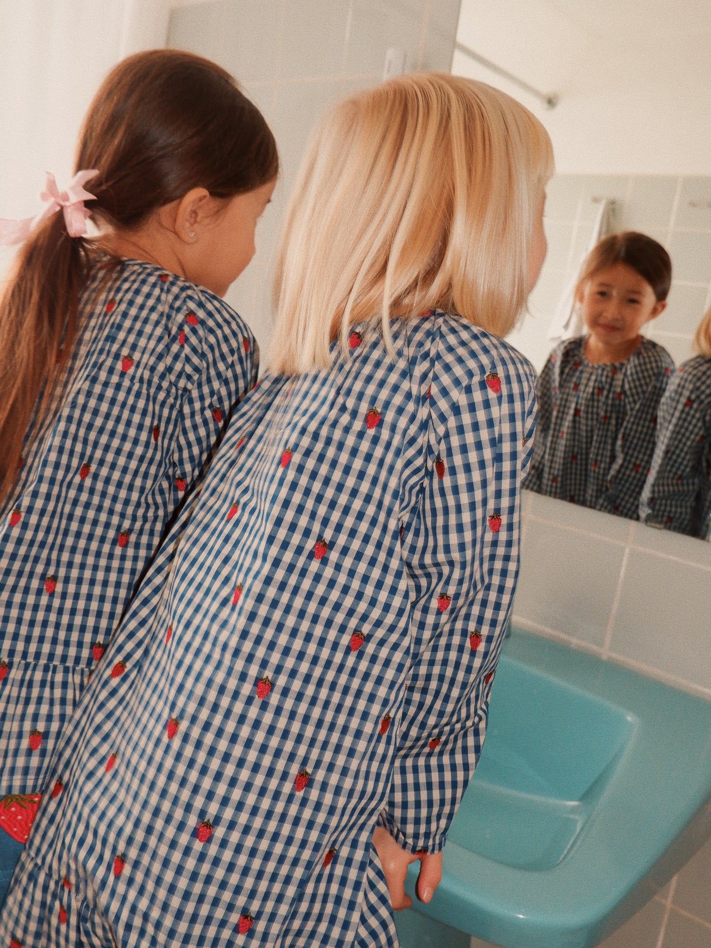 Nolly Bluse, Berry Blue, Flöss