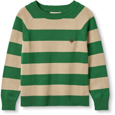 Favo Clover Pullover, Amazon Stripe, Fliink