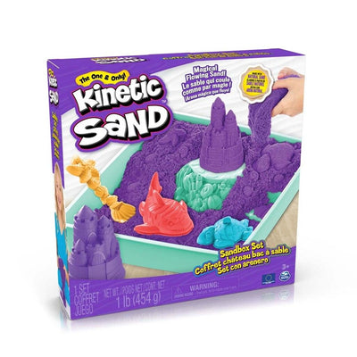 Kinetisk Sand med Sandkasse, Lilla