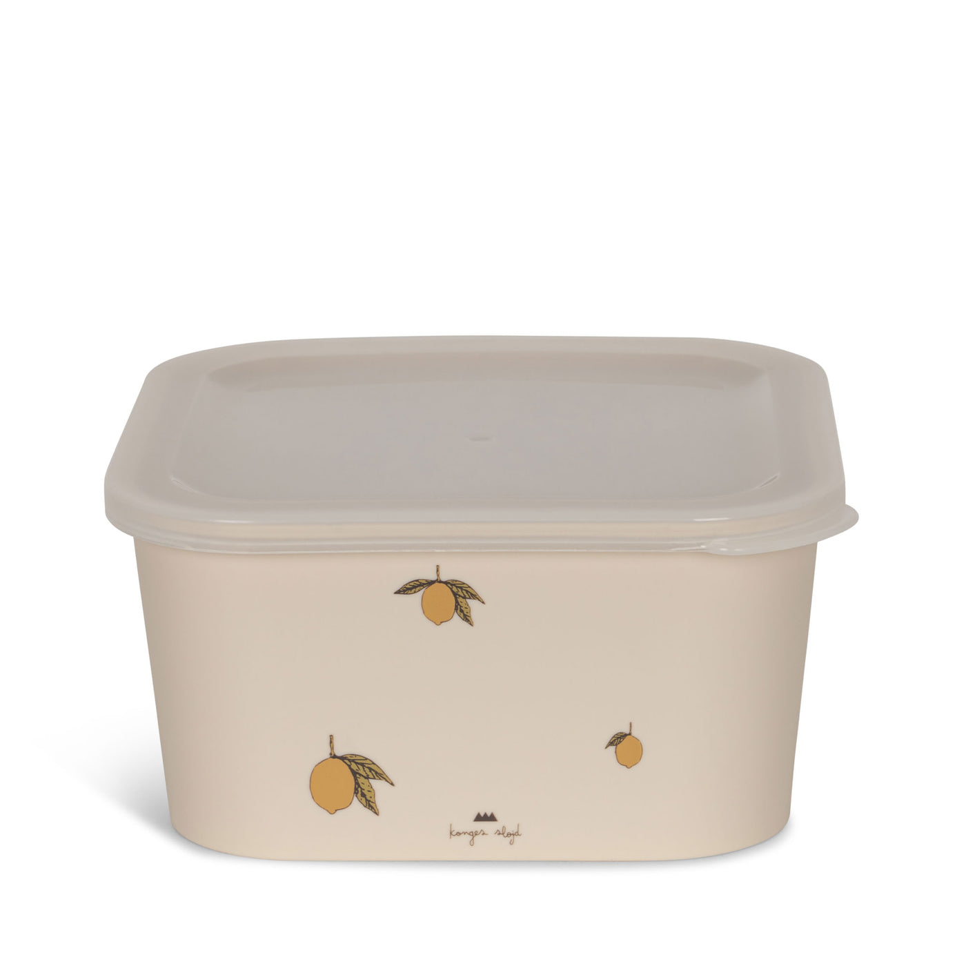 Food Container, 4-pak, Lemon, Konges Sløjd