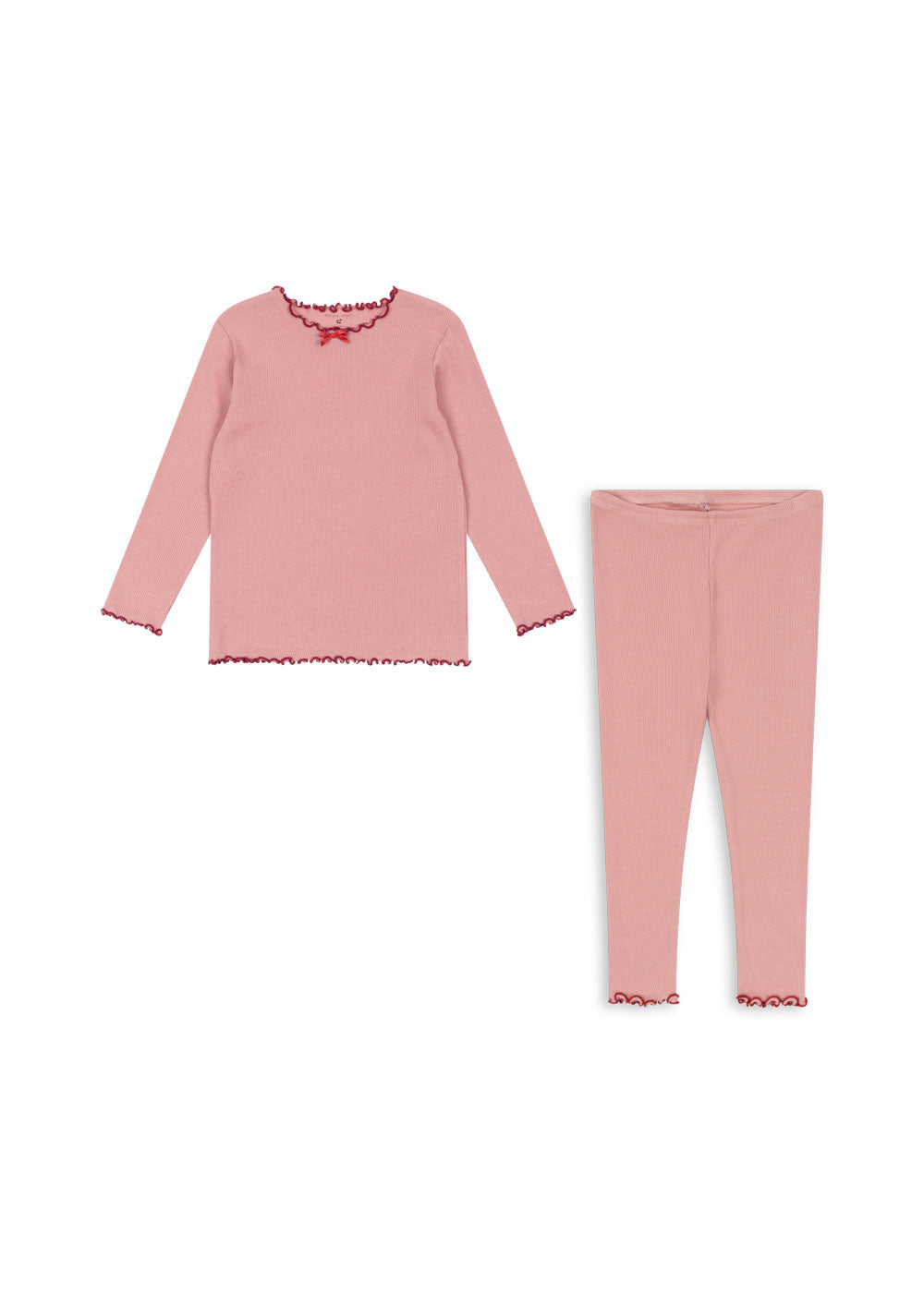 Bluse & Leggings Sæt, Mellow Rose, Konges Sløjd