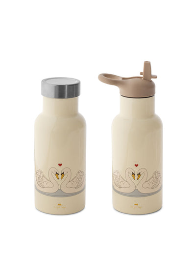 Termo Drikkeflaske, Swan Beige, 350 ml, Konges Sløjd