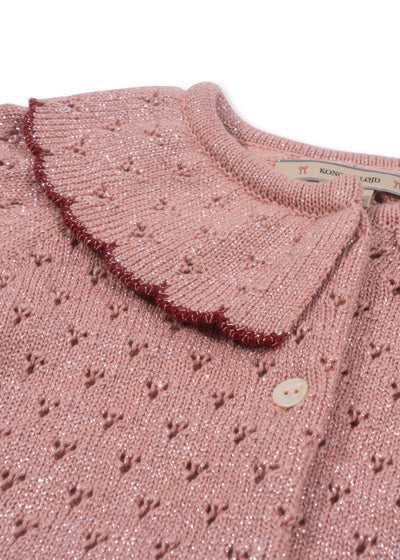 Holiday Cardigan, Mellow Rose, Konges Sløjd