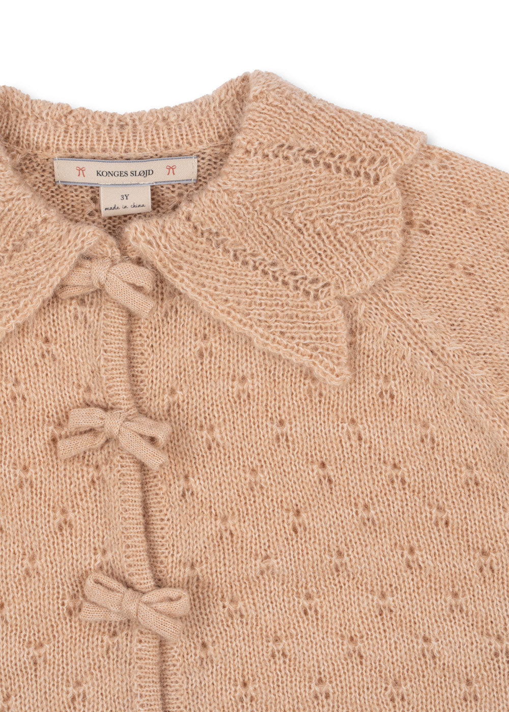 Smilla Strik Cardigan, Light Rose, Konges Sløjd