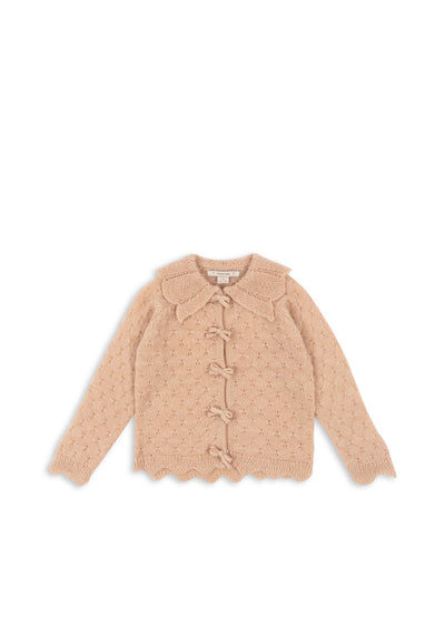 Smilla Strik Cardigan, Light Rose, Konges Sløjd