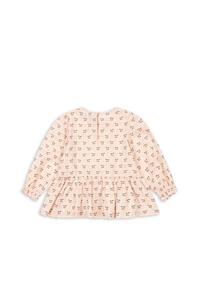 Cianna Bluse, Cherry Pink fra Konges Sløjd
